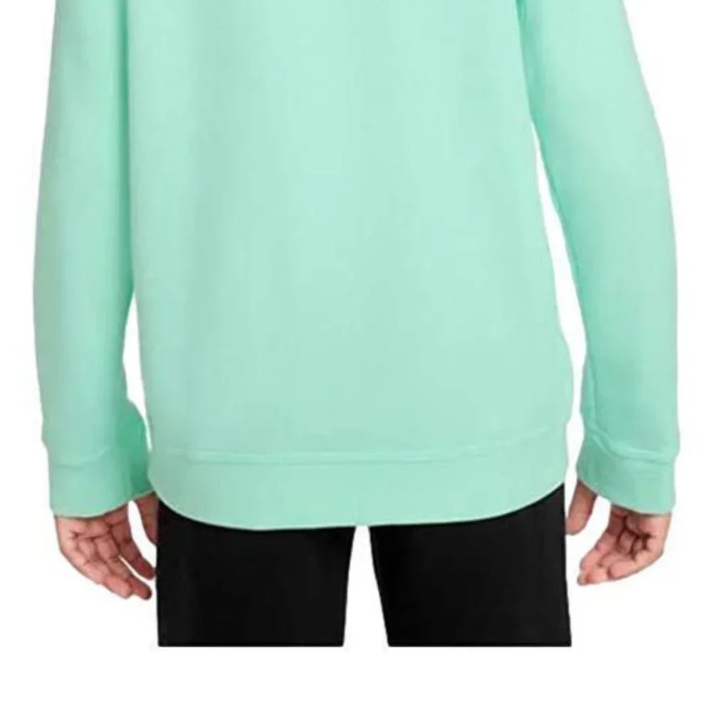Nike Sportswear Big Kids' Boy's Pullover Club Fleece Crew Sweatshirt - Picture 5 of 6